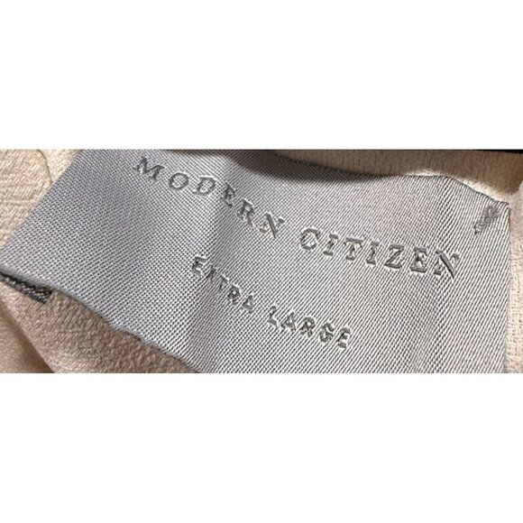 Modern Citizen Womens Ivory Dress XL Smocked Waist Flowy Coquette Grecian - Picture 4 of 6